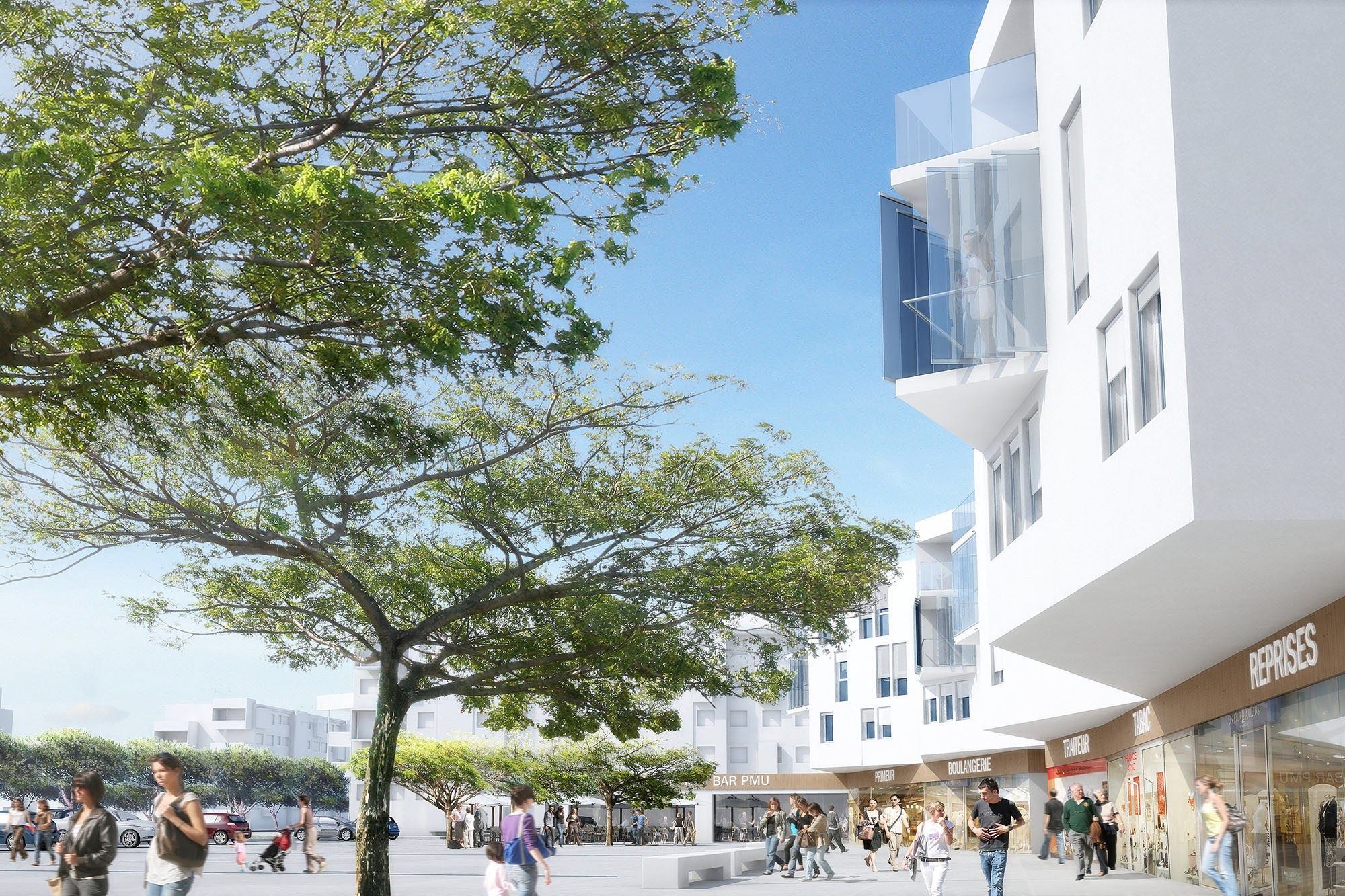 Centre Commercial Arago - Pessac - Revelarchi